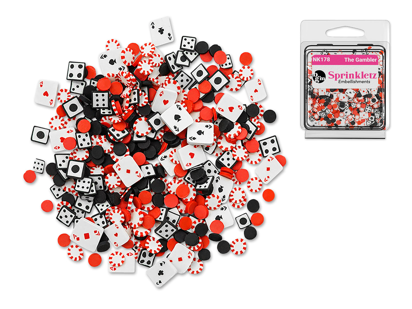 Sprinkletz Mini Clay The Gambler