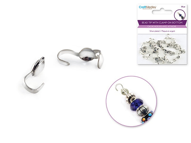 Bead tip w clamps on bottom