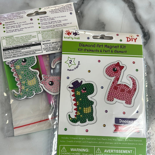 Diamond Art Sticker Kit  - dinosaurs