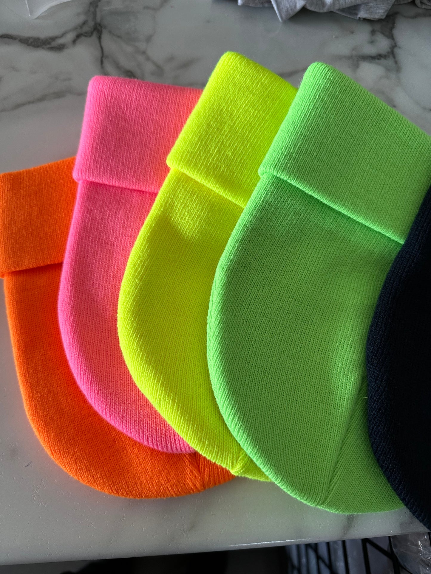 Acrylic Fold Up Toque - Neon Colors