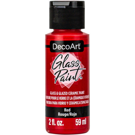 DecoArt Glass Paint- RED