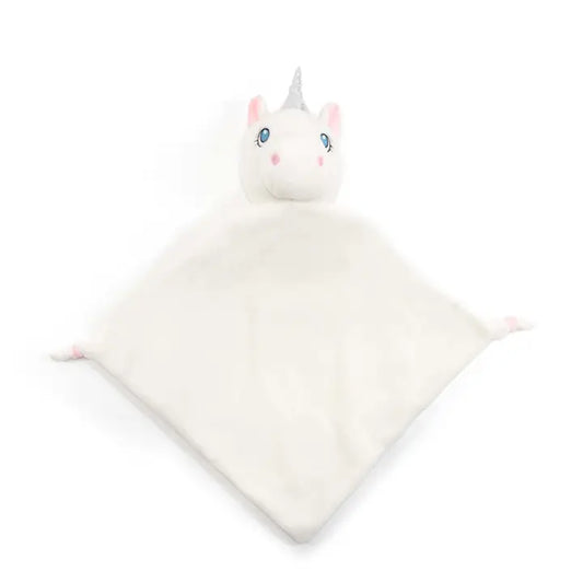 Cubbies White Unicorn Blankie