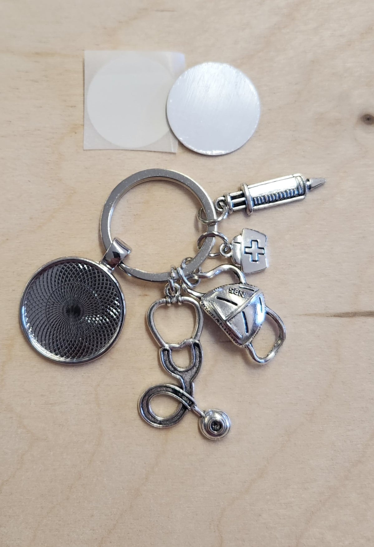 Internal Medical Keychains Medical/Nursing Keychain for Sublimation – Craft Enablers