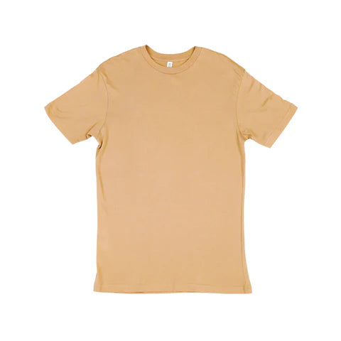 Cotton Adult Tee Shirts - Sand