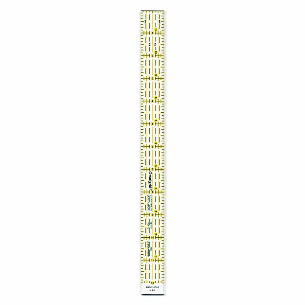 Omnigrid 1 x 12 ” ruler