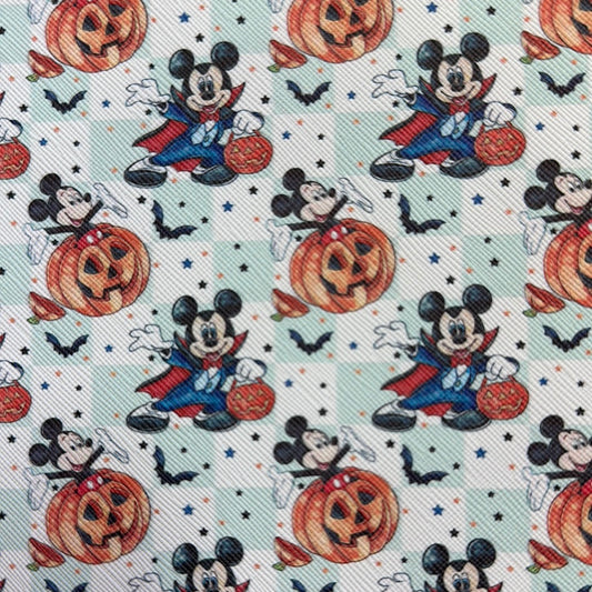 mouse halloween Faux leather