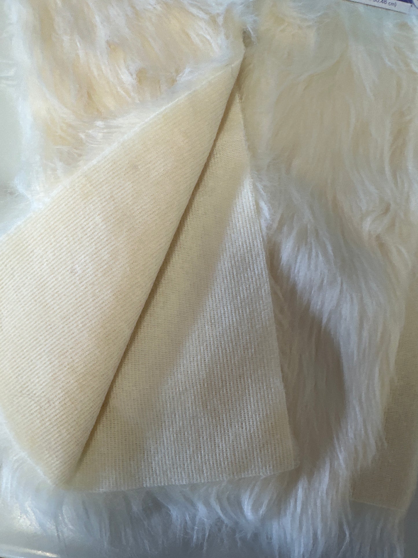 Craft Faux Fur  - Antique White