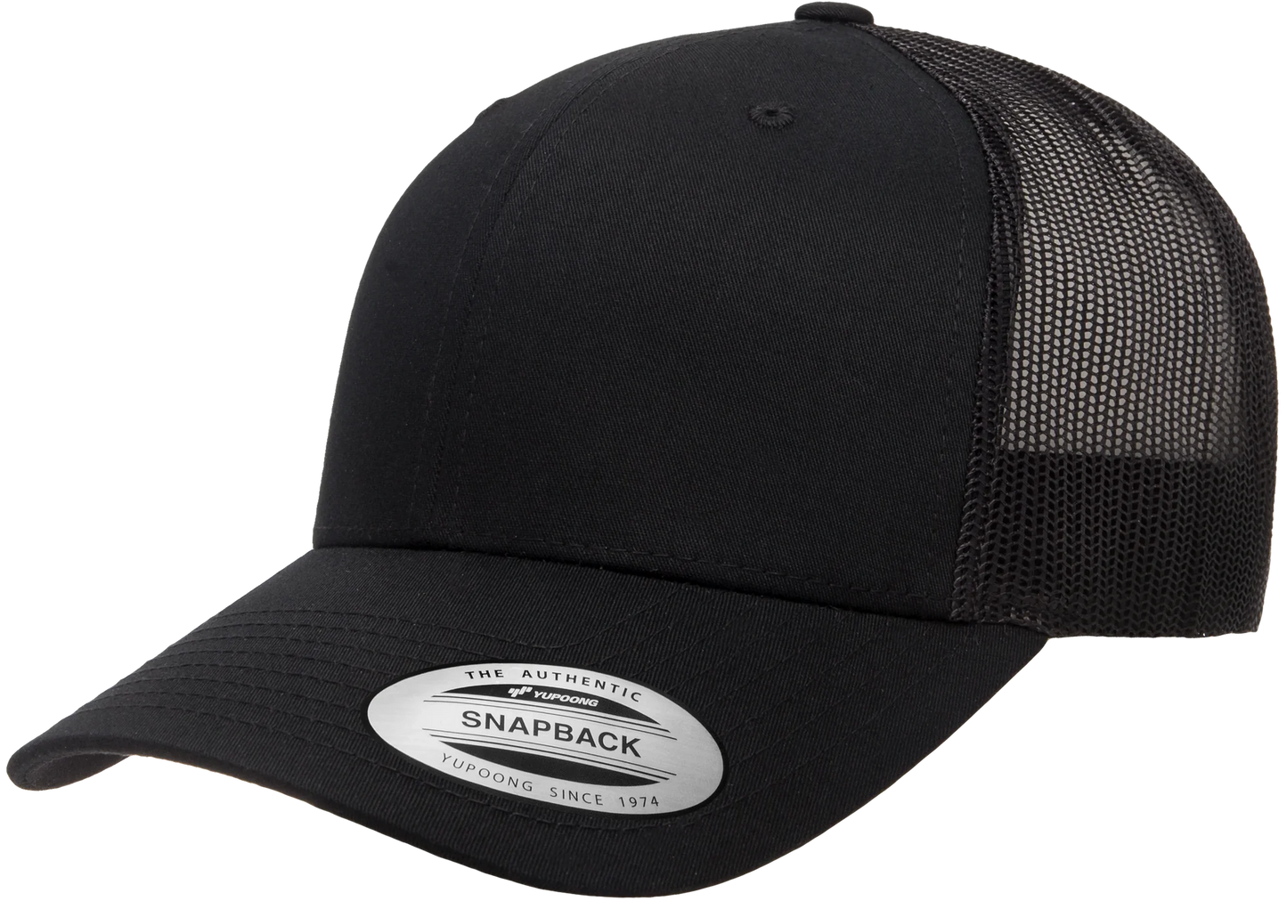 Yupoong Snap Back Mesh Trucker Hat