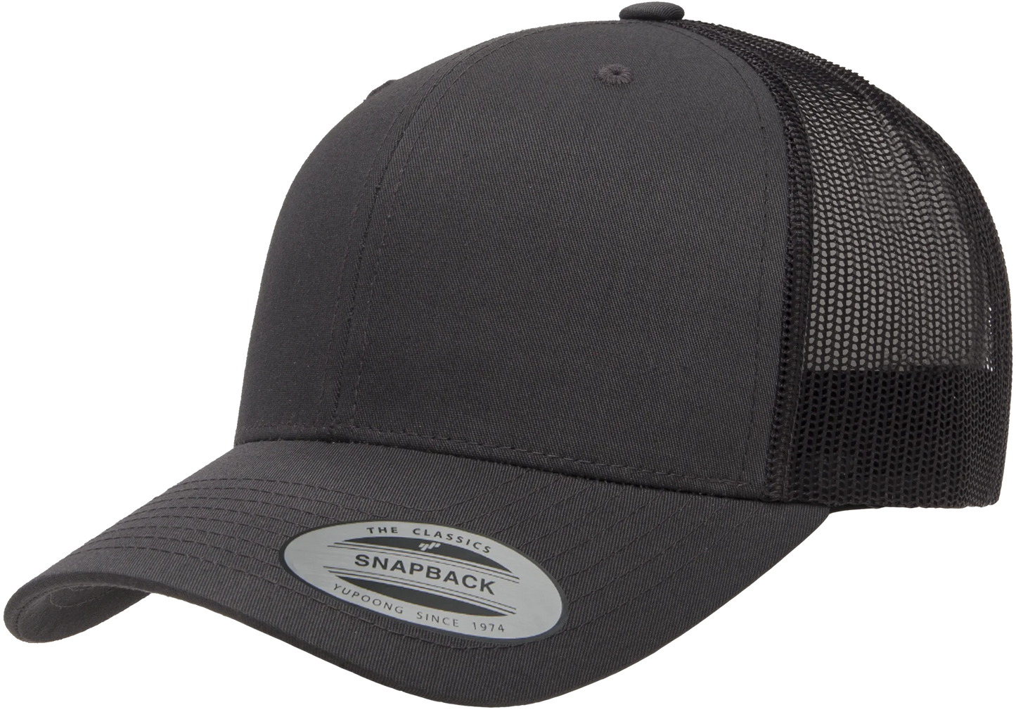 Yupoong Snap Back Mesh Trucker Hat