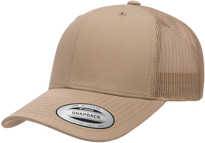 Yupoong Snap Back Mesh Trucker Hat