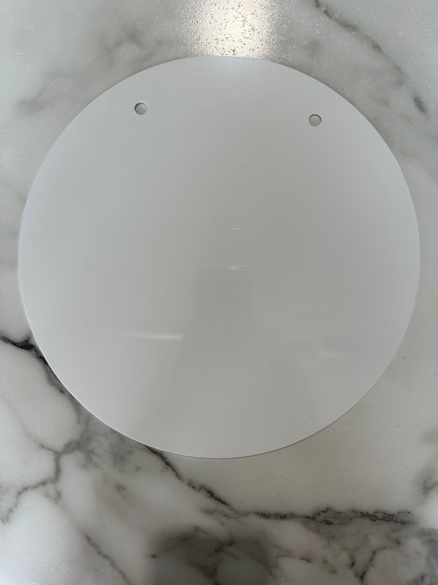 10" Aluminum Door Round for sublimation