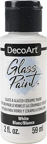 DecoArt Glass Paint- White