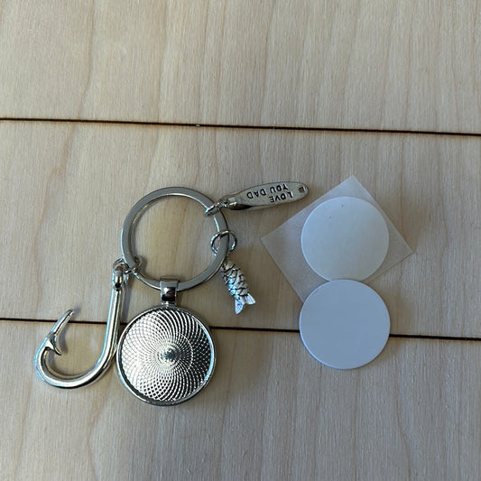 Fishing Keychain for Sublimation