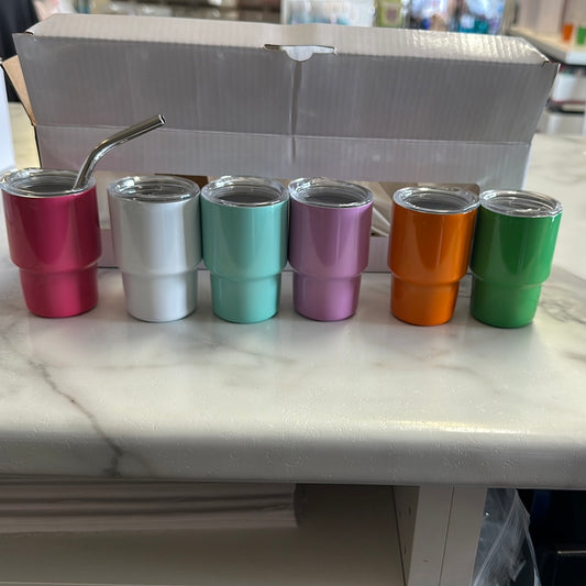 Mini 3oz Shot Tumblers Pack