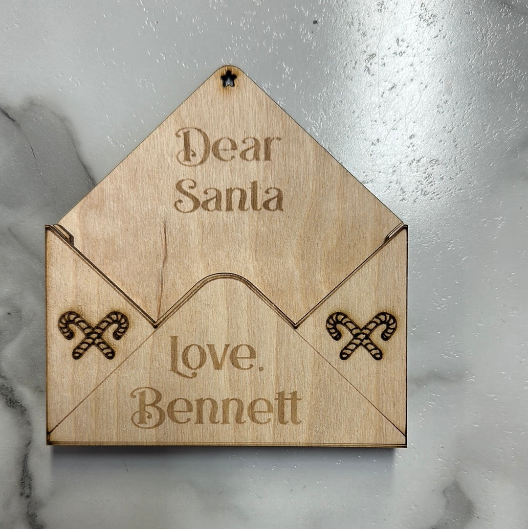 Christmas Envelope Ornament DIY