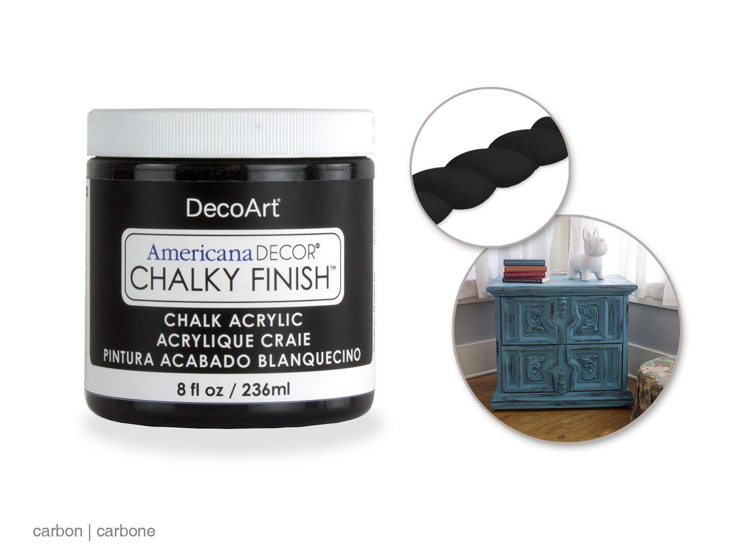 Americana Decor Chalky Finish- Carbon ADC29