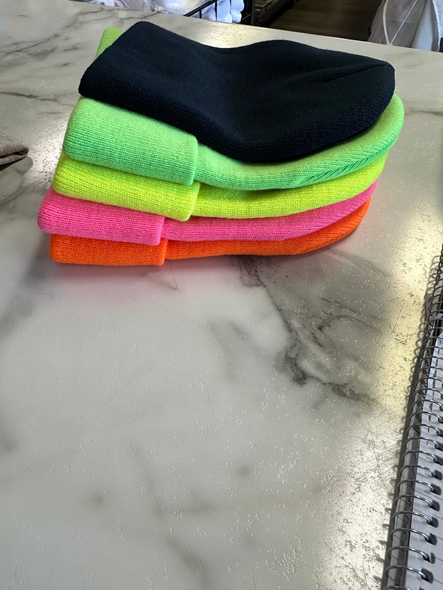 Acrylic Fold Up Toque - Neon Colors