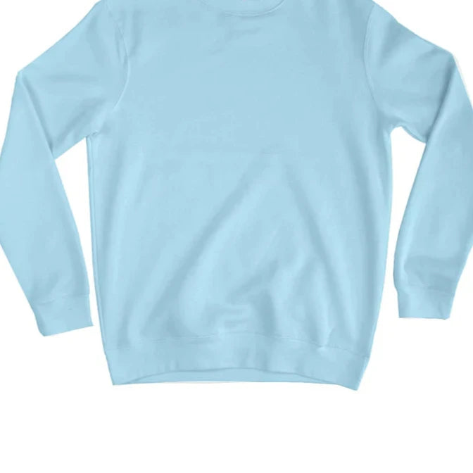 Adults CrewNeck Sweatshirt - Columbia Blue