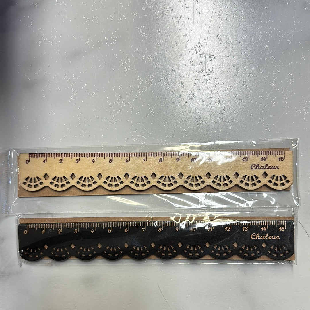 Lace Wood Ruler – Craft Enablers