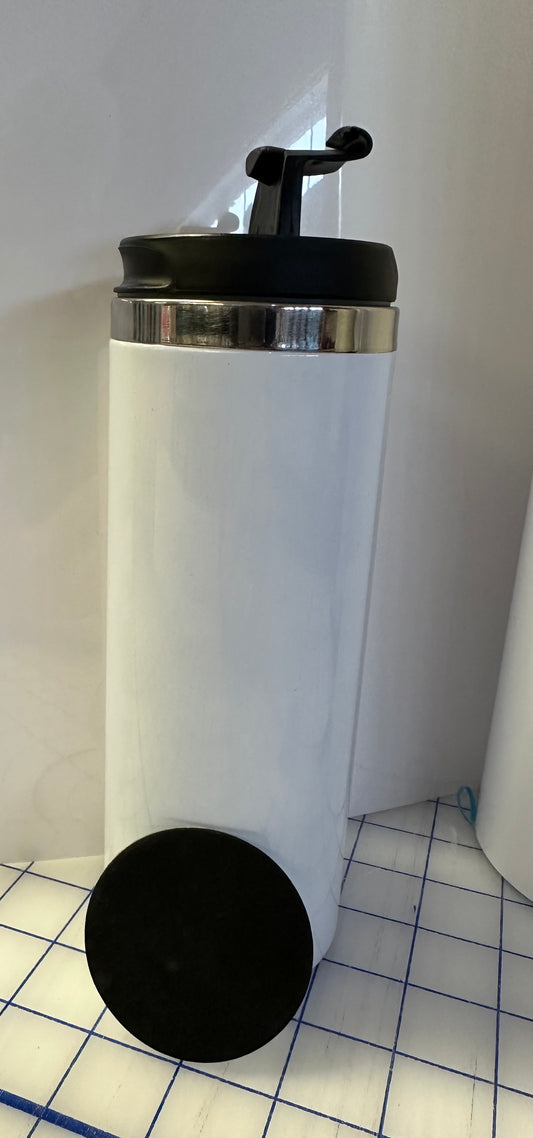 420 ml DBL wall Insulated coffee Tumbler with screw on lid.