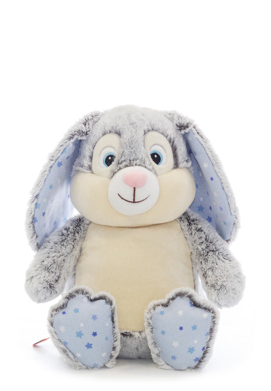 Cubbies Grey Bunny - Starry Night Blue