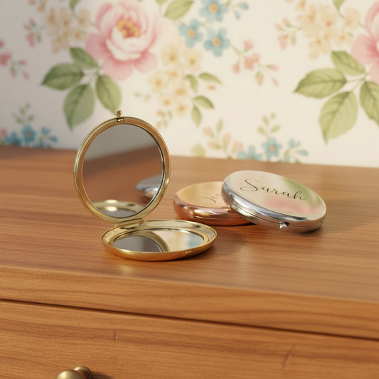 Engravable Compact Mirror