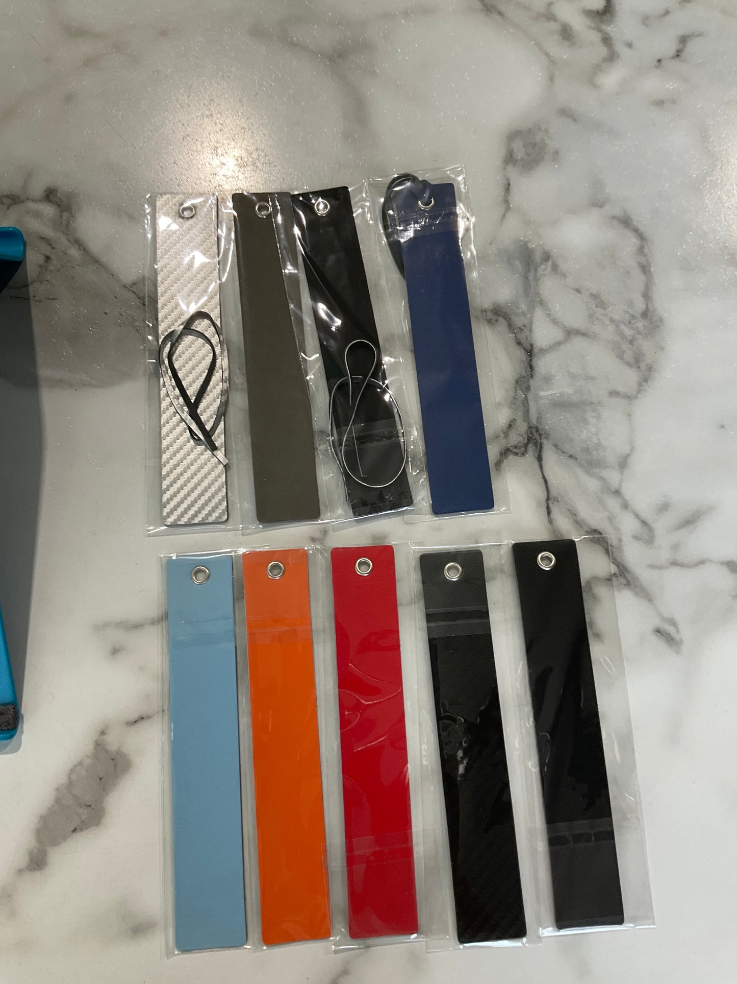 Leatherette  Bookmarks for Engraving