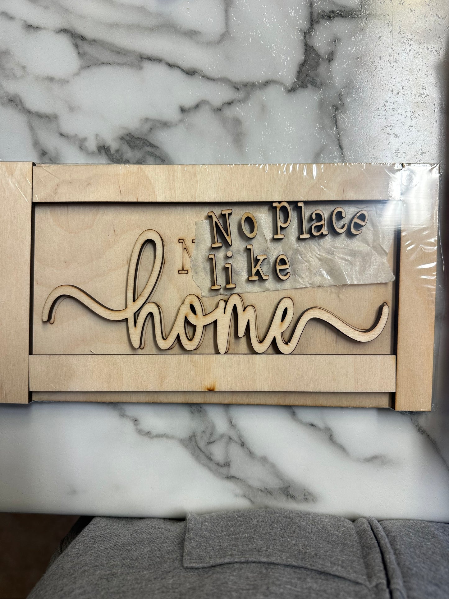 No Place Like Home DIY Sign