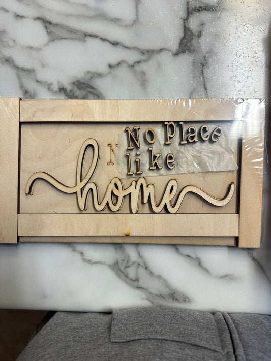 No Place Like Home DIY Sign