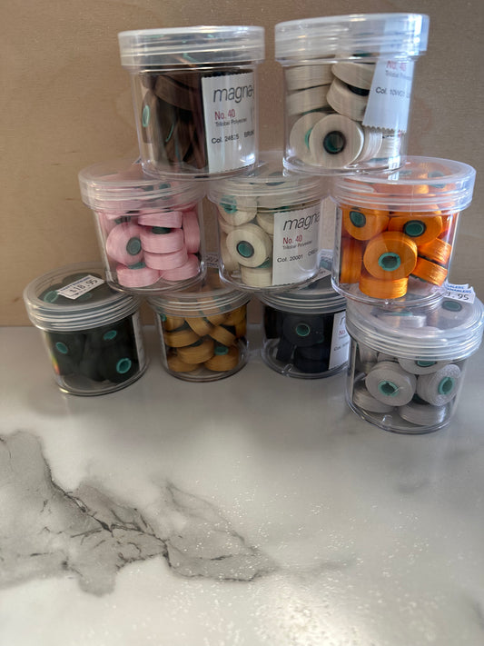 Magna-Glide Delights, L Size, Jar of 20 Bobbins
