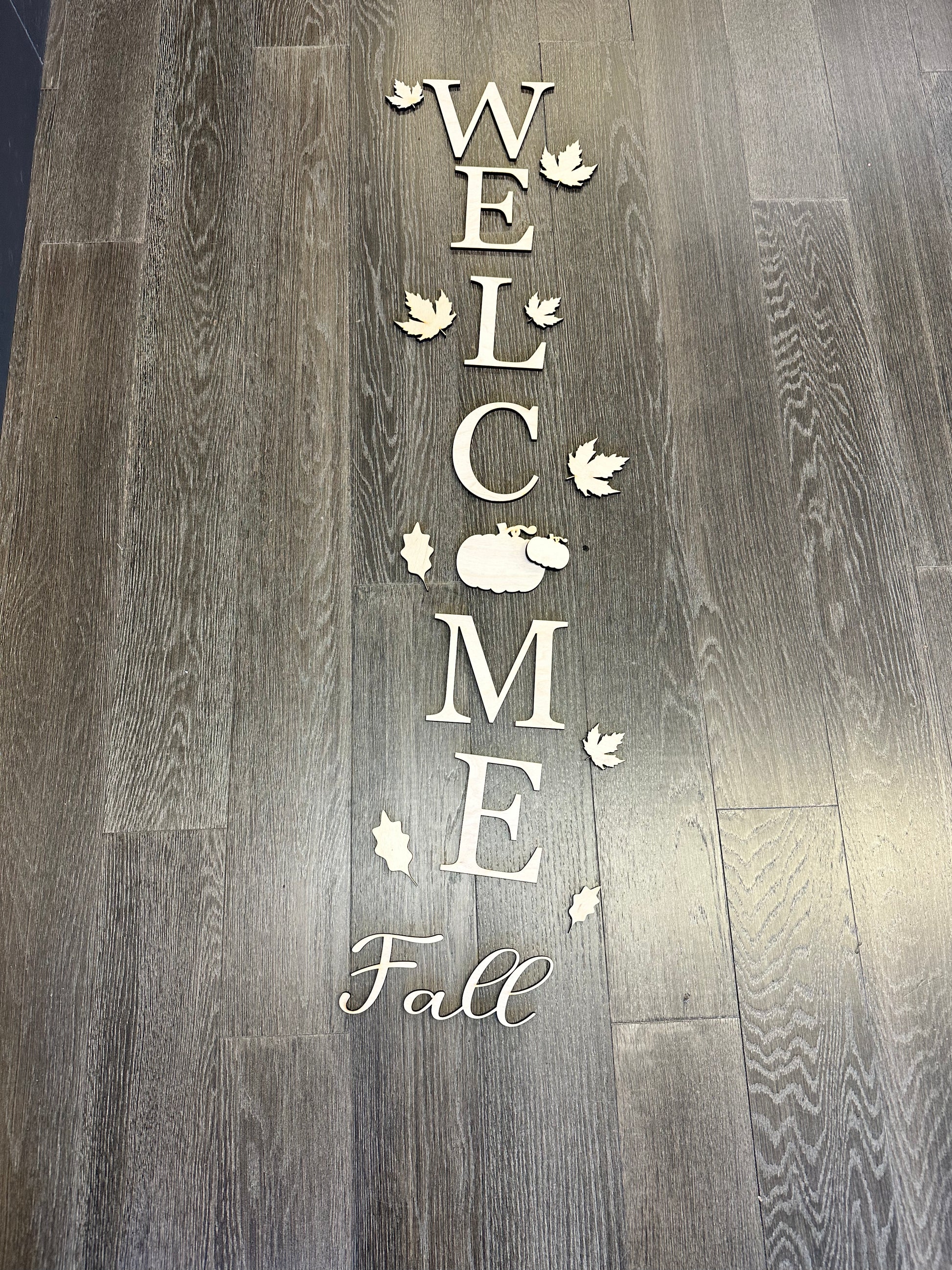 Fall Welcome Sign Project Welcome Fall Porch Sign DIY – Craft Enablers