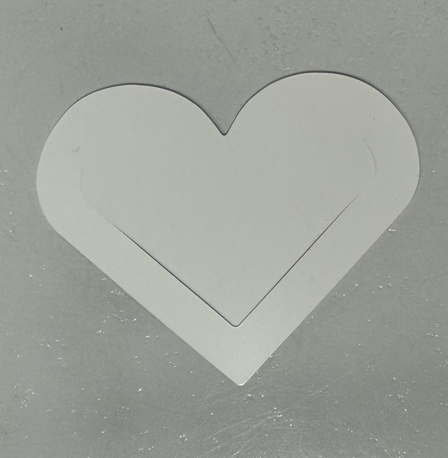 Sub Plastic Heart Shape Bookmarks