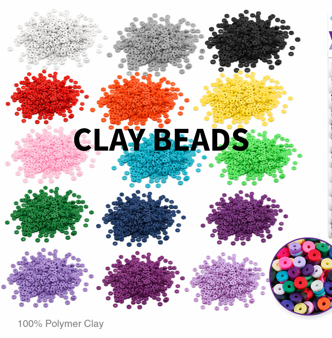 Heishi Clay Beads