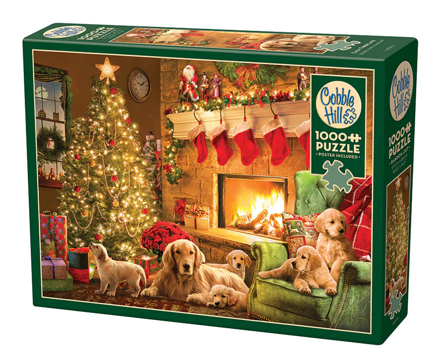 Cozy Fireplace 1000 Pc puzzle by Cobble Hill