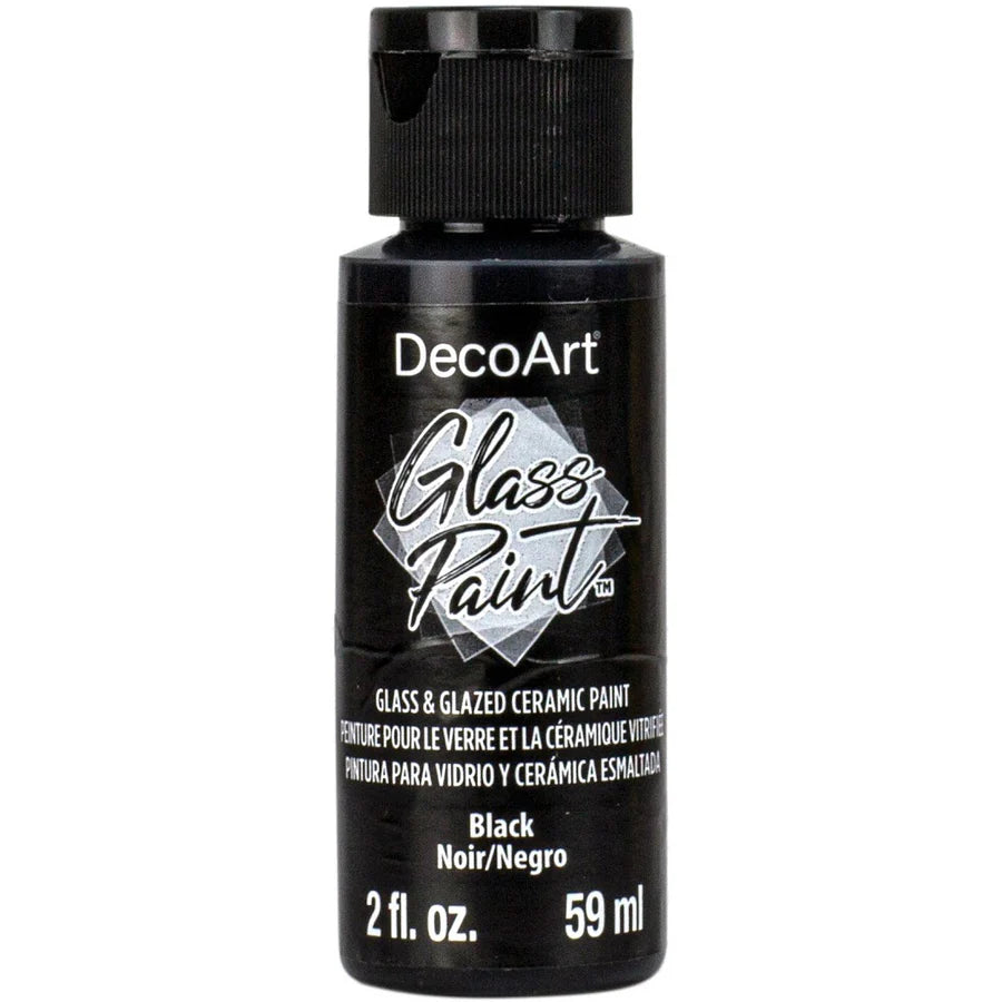DecoArt Glass Paint- Black