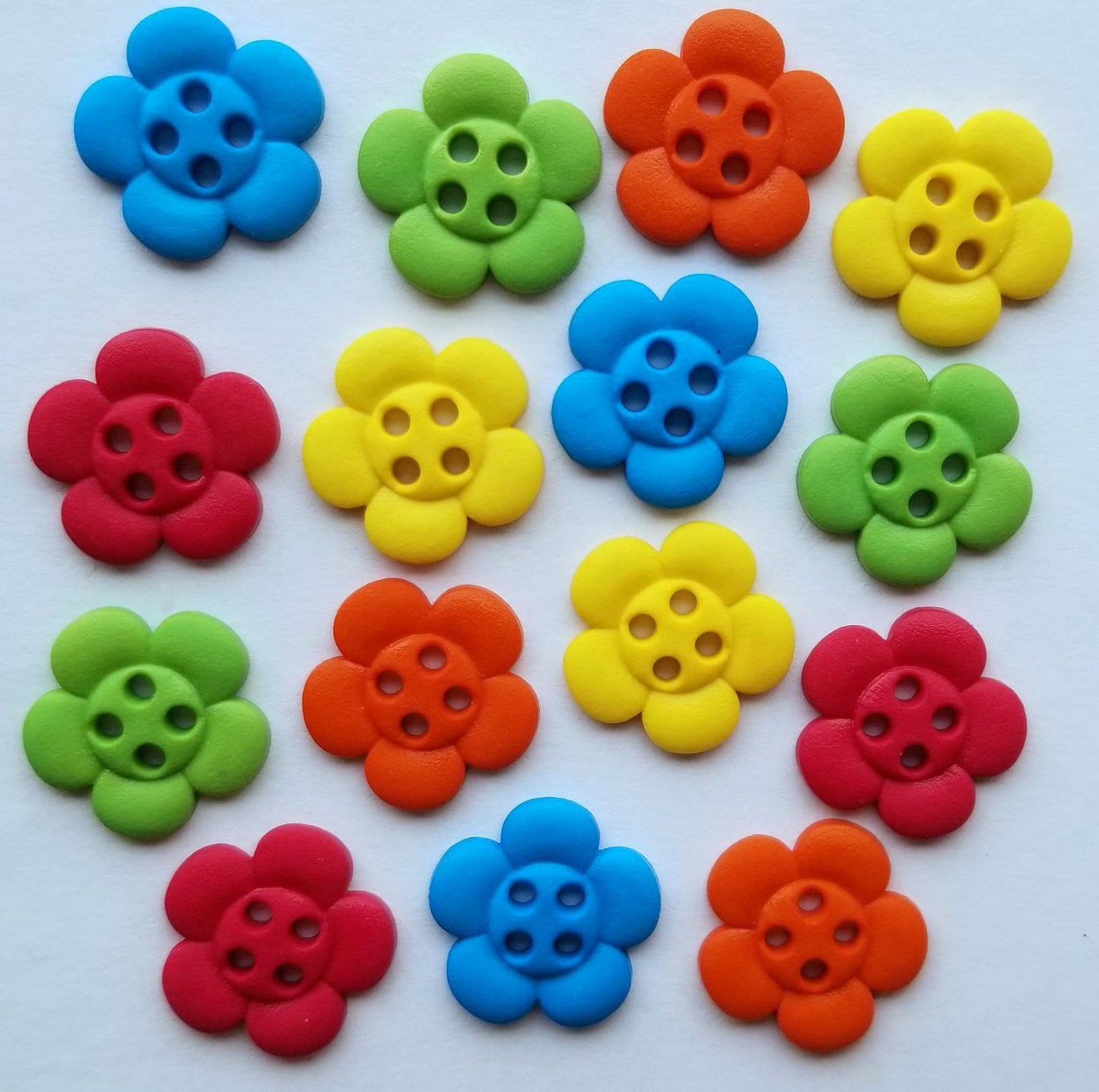Dress It Up Buttons Sew Cute Tropical Flowers