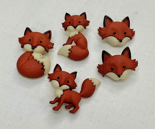 Dress It Up Buttons - Out Foxed