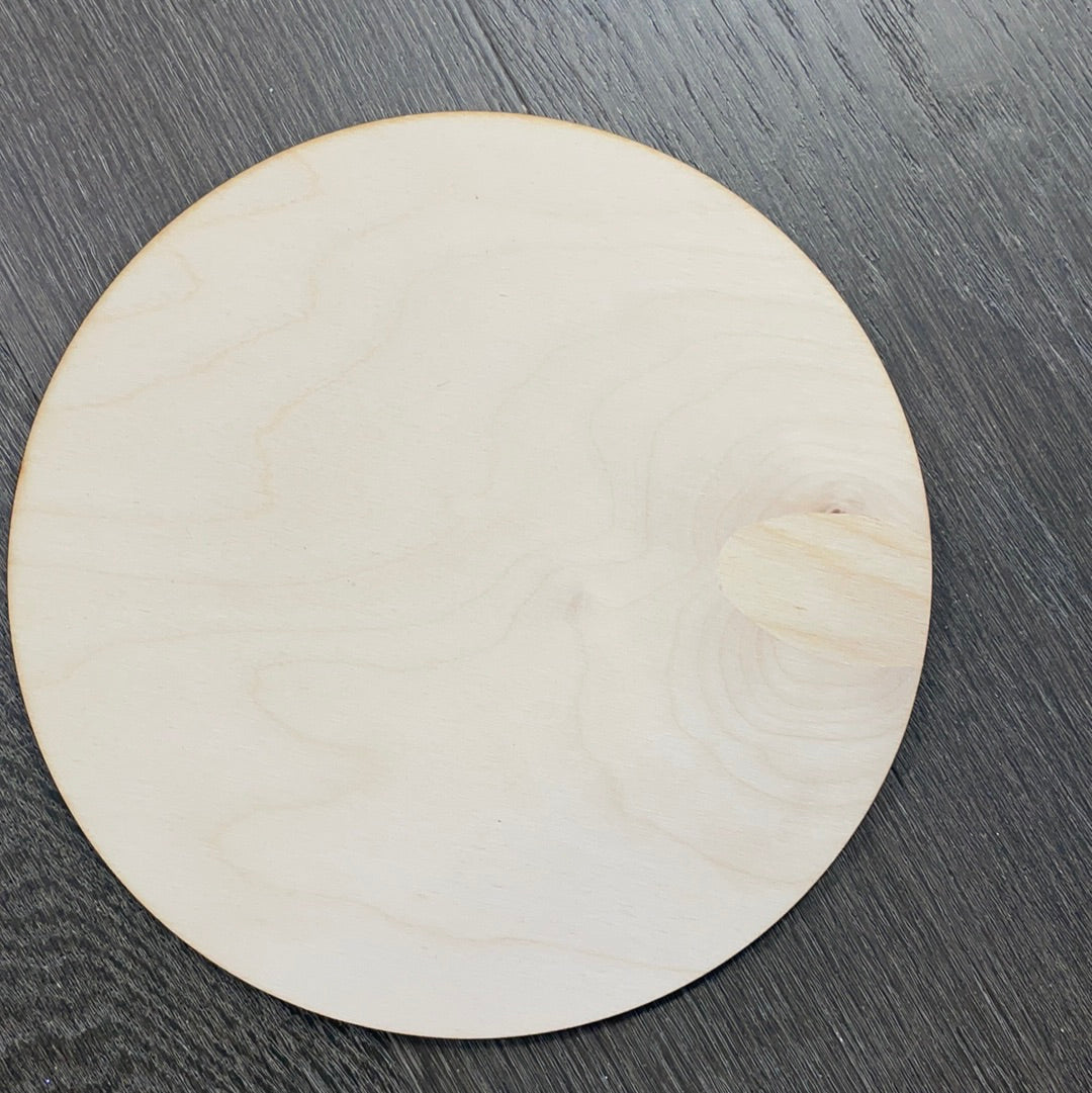 6” Baltic Birch Round – Craft Enablers