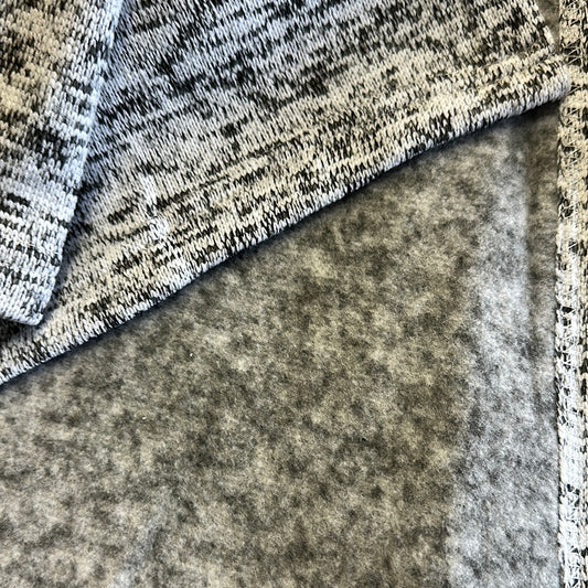 Grey Sweater Blanket 50x60