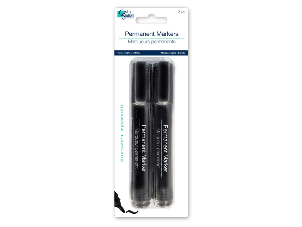 Permanent Markers - 2pk