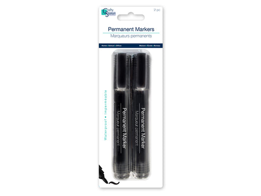 Permanent Markers - 2pk