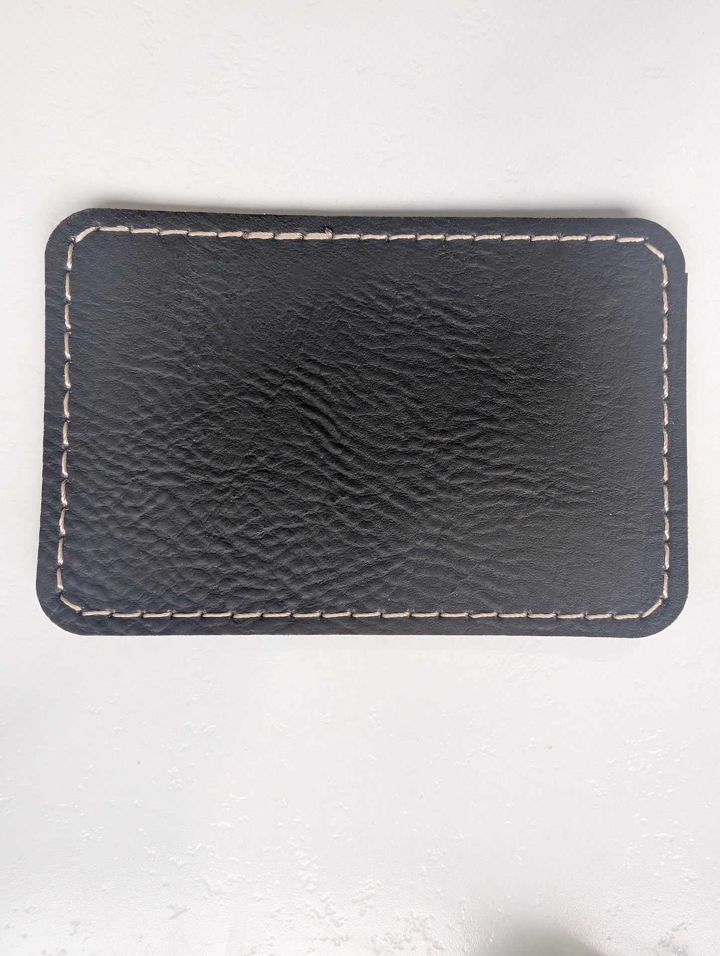 Laserable Leather Hat Patches- Small 3 x 2 inch