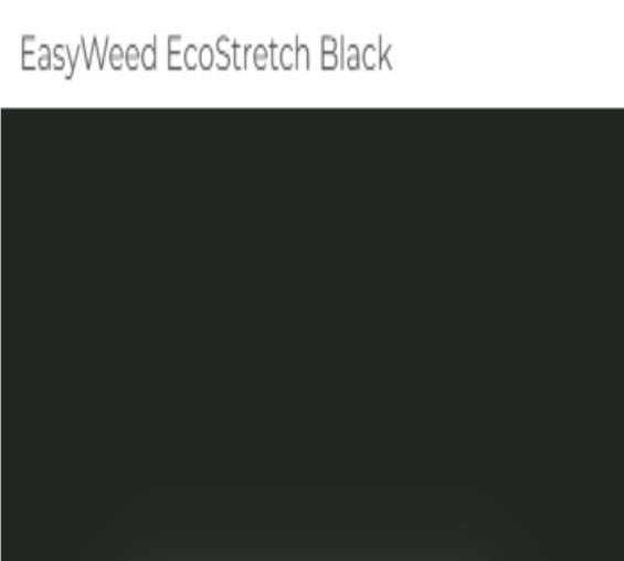 Siser Eco Stretch HTV Black