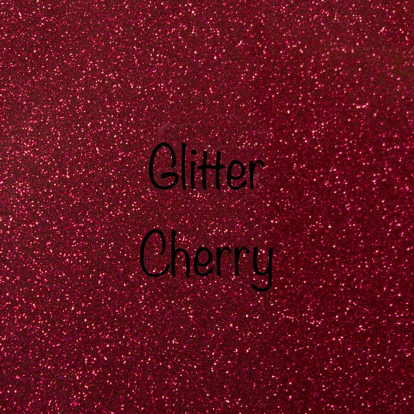 Siser Glitter HTV Cherry