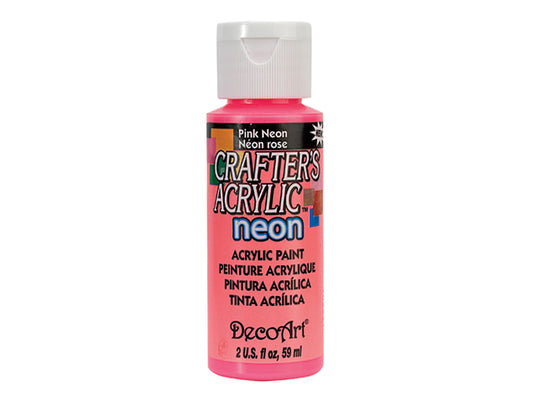 Deco Art Crafters Acrylic Pink Neon