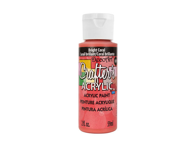 Deco Art Crafters Acrylic Bright Coral