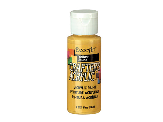 Deco Art Crafters Acrylic Paint - Yellow