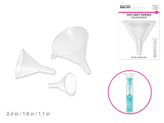 Craft Funnel Set of Three