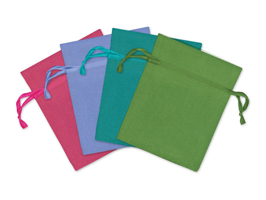 Mesh Cotton Goody Bag- 3x4 inch with string (4 pack)
