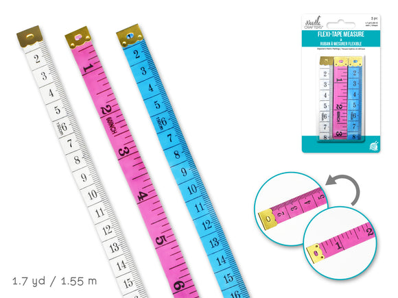 Flexi Tape Measure Set of 3